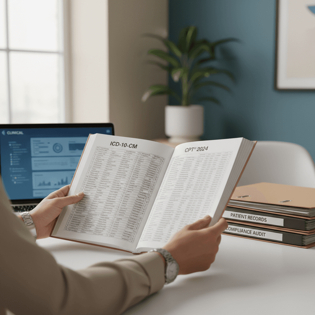 Medical claims document with regulatory compliance details